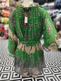 Elegant Paisley Print Dress - Maha fashions -  women clothing