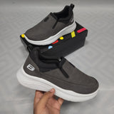 Men Grey Slip On - Maha fashions -  Men Footwear