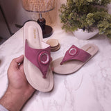 ABKW-003 MAROON - Maha fashions -  Women Footwear