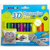 3D Decorative Pen Floureseent Color