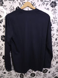 Navy Full Sleeves T Shirt - Maha fashions -  Men Clothing