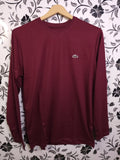 Maroon Full Sleeves T Shirt - Maha fashions -  Men Clothing