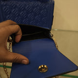 Blue Two Pcs Handbag - Maha fashions -  Handbags & Wallets