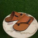 Mustard Men Slippers - Maha fashions -  