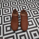 Premium Mustard Leather Casual Shoes - Maha fashions -  Men Footwear