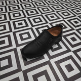 Premium Black Leather Casual Shoes - Maha fashions -  Men Footwear