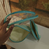 Green Multi Use Pouch 3 Pcs Set - Maha fashions -  Handbags & Wallets