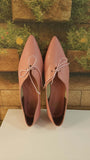 Pink Pointed Pumps in Flat - Maha fashions -  Women Footwear