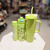 Green Tumbler Set