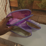 Purple Multi Use Pouch 3 pcs Set - Maha fashions -  Handbags & Wallets