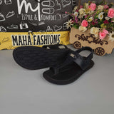Men Black Sandals - Maha fashions -  Men Footwear