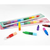 Crayons 12 Pieces - Maha fashions -  Stationery