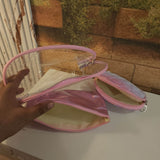 Pink Multi Use Pouch 3 Pcs Set - Maha fashions -  Handbags & Wallets