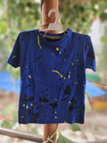 Blue Painted Style T Shirt - Maha fashions -  KIDS CLOTHING