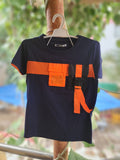 Kids Navy Pocket Style T Shirt - Maha fashions -  KIDS CLOTHING