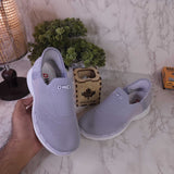 Women Grey Slip On Sneakers - Maha fashions -  Women Footwear