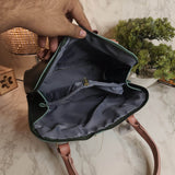 Green Twin Color Handbags - Maha fashions -  Handbags & Wallets