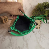 Green Bucket Bag - Maha fashions -  Handbags & Wallets