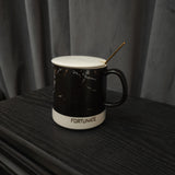 Black Mug With Lid