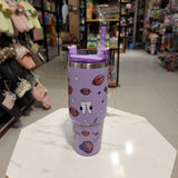 Purple Stainless Steel Tumbler - Maha fashions -  TUMBLER