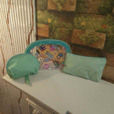 Green Multi Use Pouch 3 Pcs Set