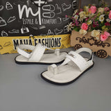 Men White Sandals - Maha fashions -  Men Footwear