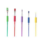 Keep Smiling Kids Multi Shapes 4PC Brush Set - Maha fashions -  Stationery