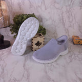 Women Grey Slip On Sneakers - Maha fashions -  Women Footwear