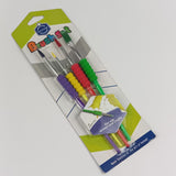 Keep Smiling Kids Multi Shapes 4PC Brush Set - Maha fashions -  Stationery