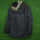 Black Jacket with Hoodie - Maha fashions -  Women Clothing
