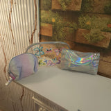 Silver Multi Use Pouch 3 Pcs Set