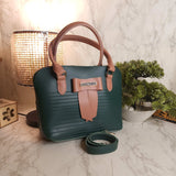 Green Twin Color Handbags