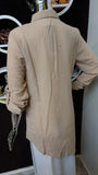 Skin Embroidery casual shirt - Maha fashions -  Shirts