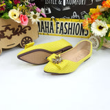 Kids Yellow Buckle Pumps - Maha fashions -  Kids Pumps