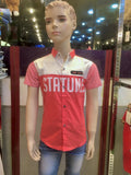 Yellow & Pink Kids Casual Shirts - Maha fashions -  