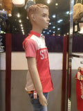 Yellow & Pink Kids Casual Shirts - Maha fashions -  